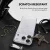 Scratch resistant Clarity lens protector on an iPhone beside keys, diamond-hard tempered glass