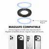 Dual sided magnet on the Carbon Duo Magnetic Grip snapping to MagSafe phones, cases and mounts