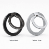 Carbon Duo Magnetic Grip shown in Carbon Black and Carbon Silver side by side
