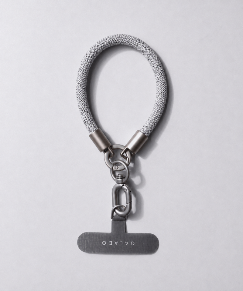 Mini Wrist Strap - Soft Steel