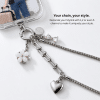 GALADO Stylink Extended metal phone chain, 15cm stainless steel wrist loop