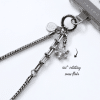 GALADO Stylink Extended metal phone chain, 15cm stainless steel wrist loop