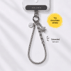 GALADO Stylink Extended metal phone chain, 15cm stainless steel wrist loop