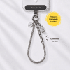 GALADO Stylink Extended metal phone chain, 15cm stainless steel wrist loop