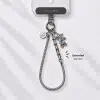 GALADO Stylink Extended metal phone chain with a clip-on charm attached