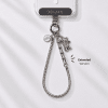 GALADO Stylink Extended metal phone chain with a clip-on charm attached