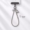 GALADO Stylink Extended metal phone chain with a clip-on charm attached