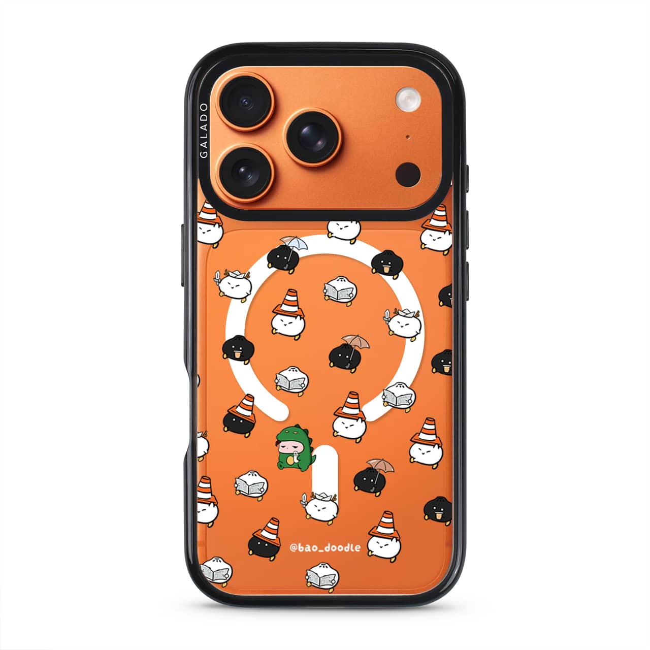 Bao Doodle Crossing Paths phone case, second view