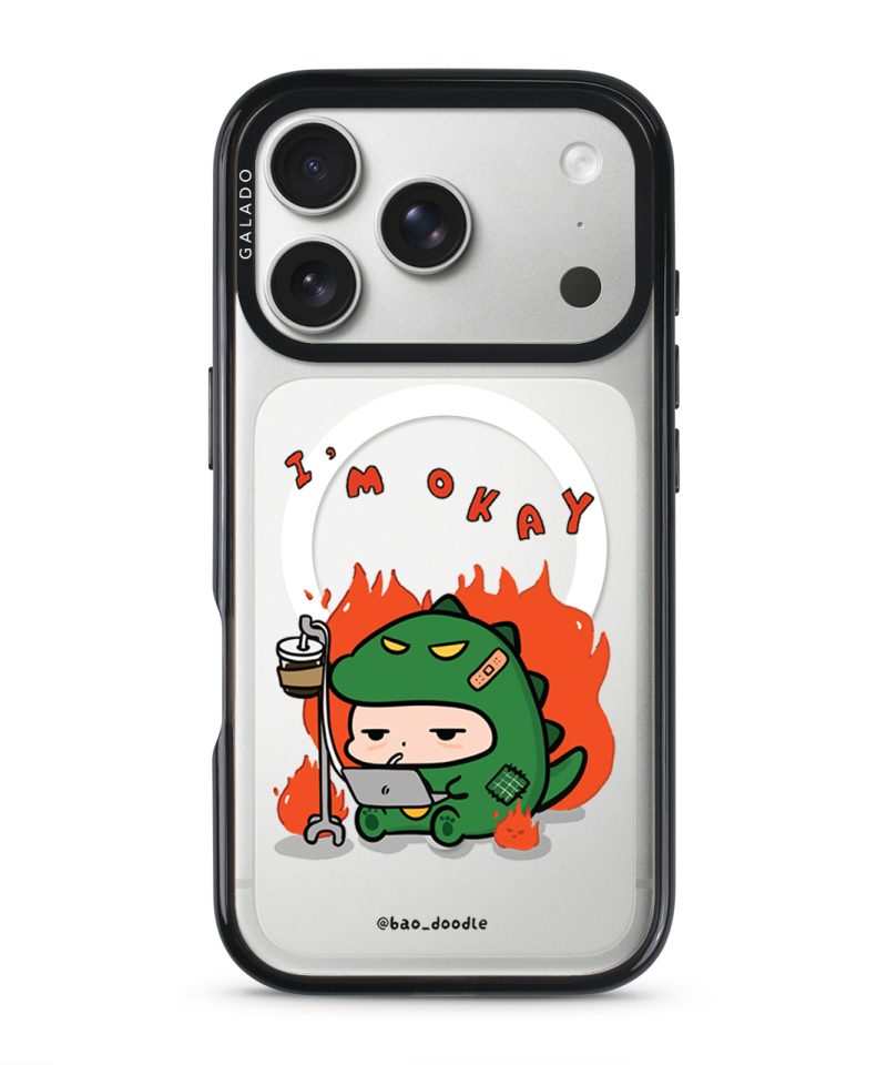 Bao Doodle Everything Is Fine phone case (view 1)