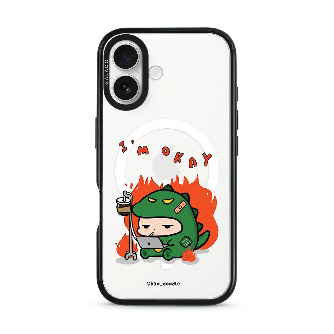 Bao Doodle Everything Is Fine phone case (view 4)