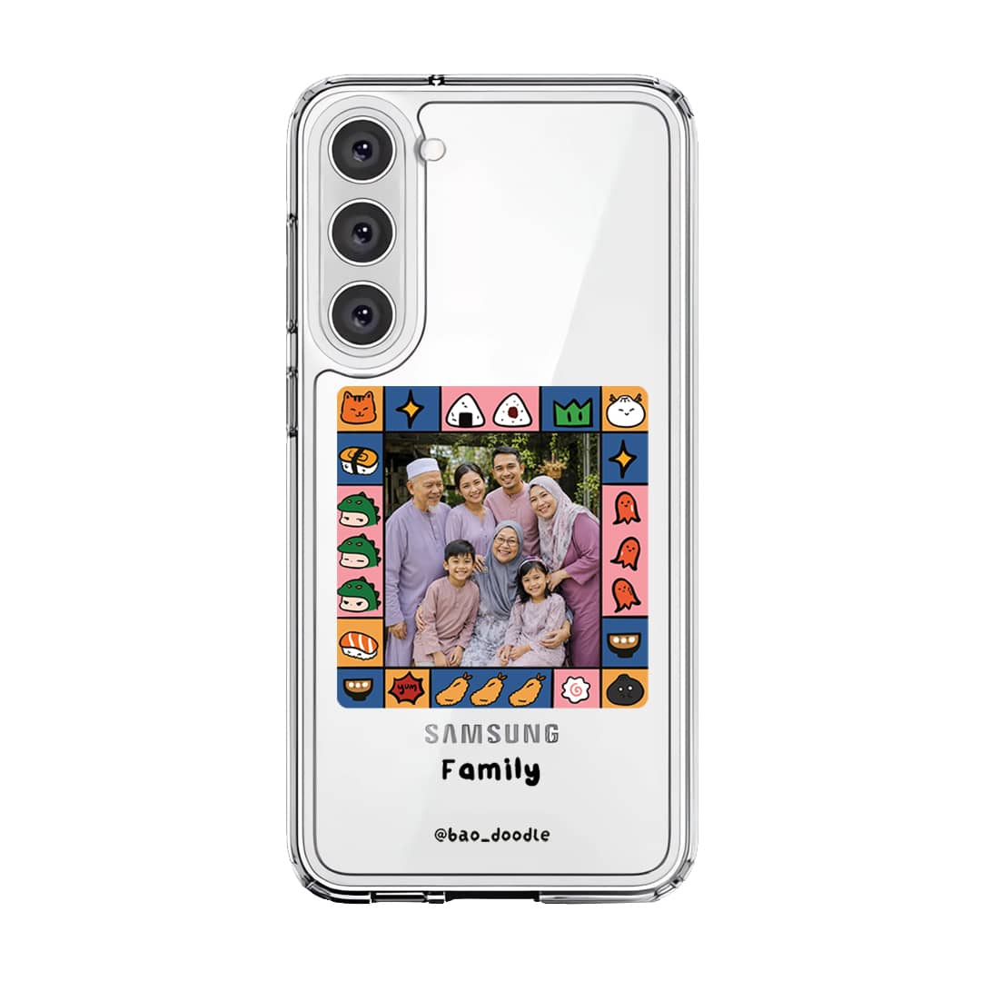 Bao Doodle Food Frame phone case (view 8)