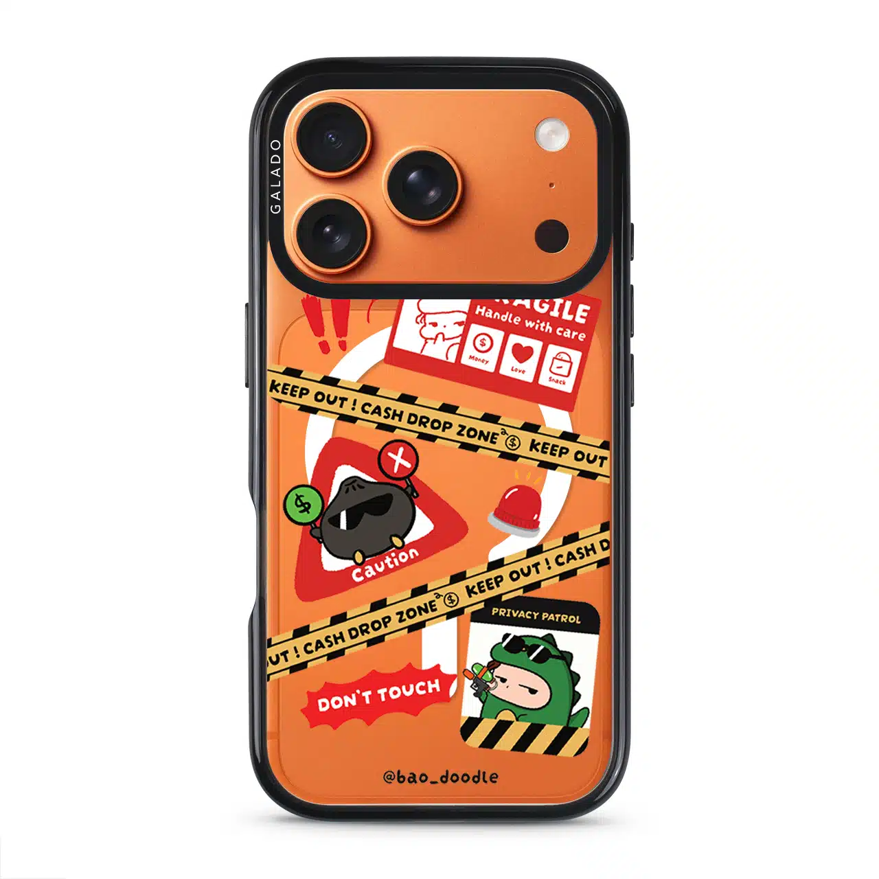 Bao Doodle Handle With Care phone case (view 5)