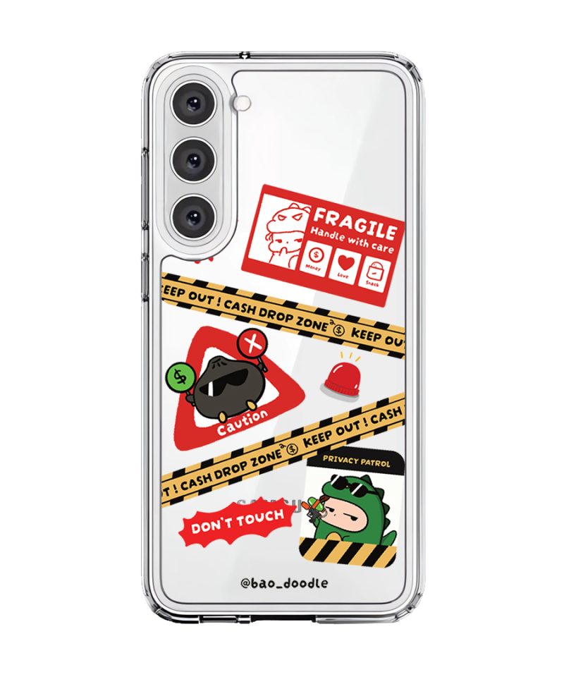 Bao Doodle Handle With Care phone case (view 8)