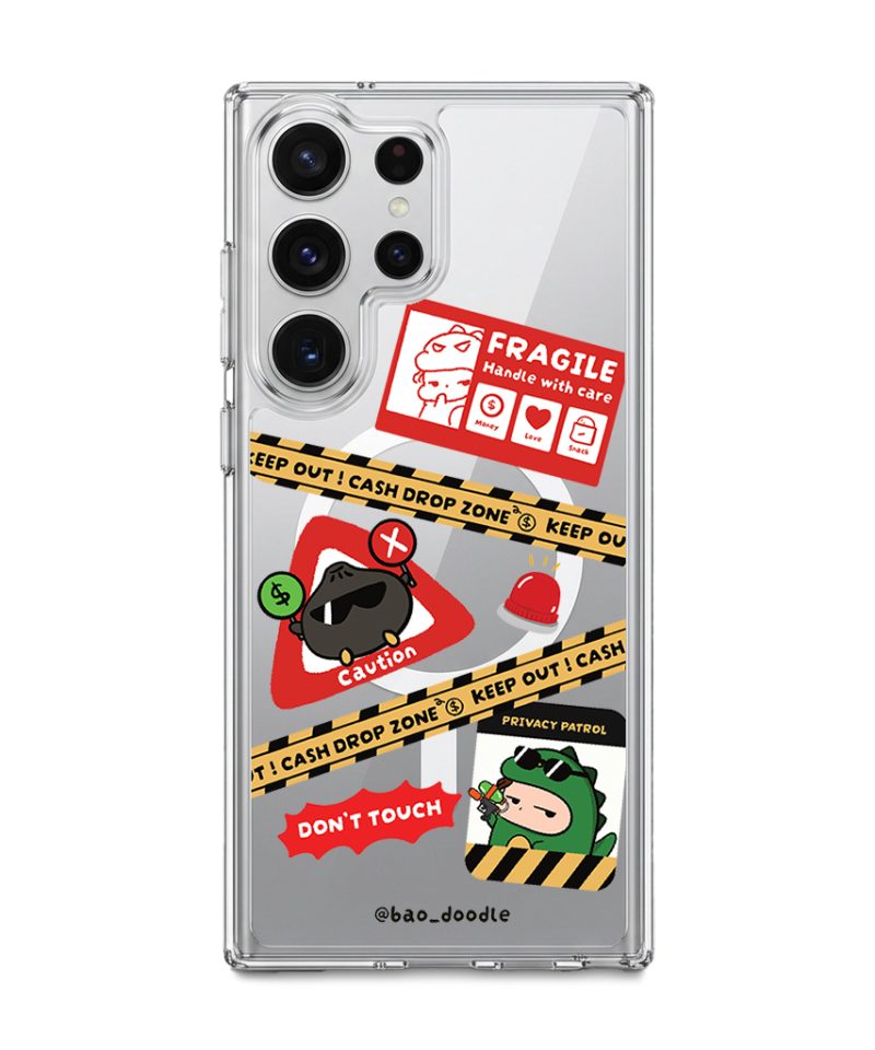 Bao Doodle Handle With Care phone case (view 9)