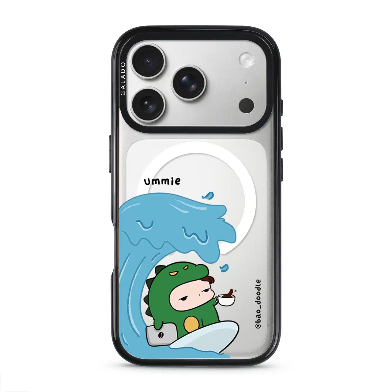 Bao Doodle Ride the Wave phone case (view 1)