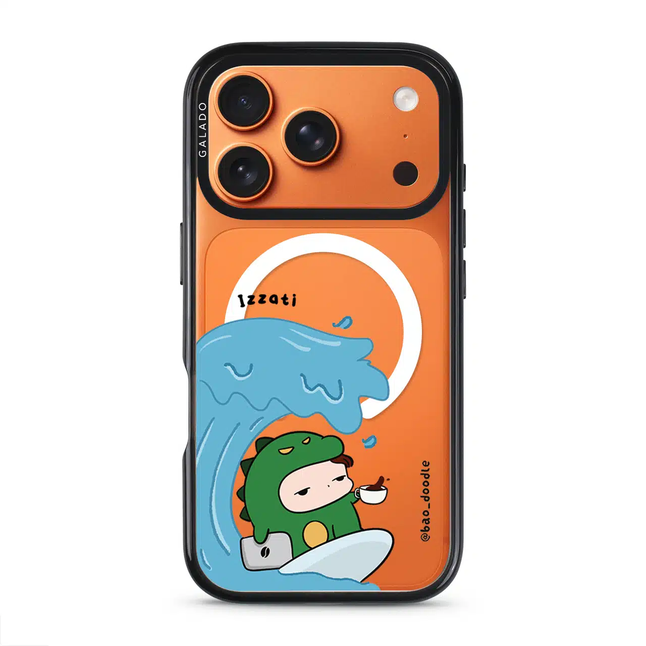 Bao Doodle Ride the Wave phone case (view 5)