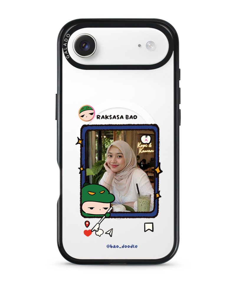 Bao Doodle Social Media Frame phone case (view 2)