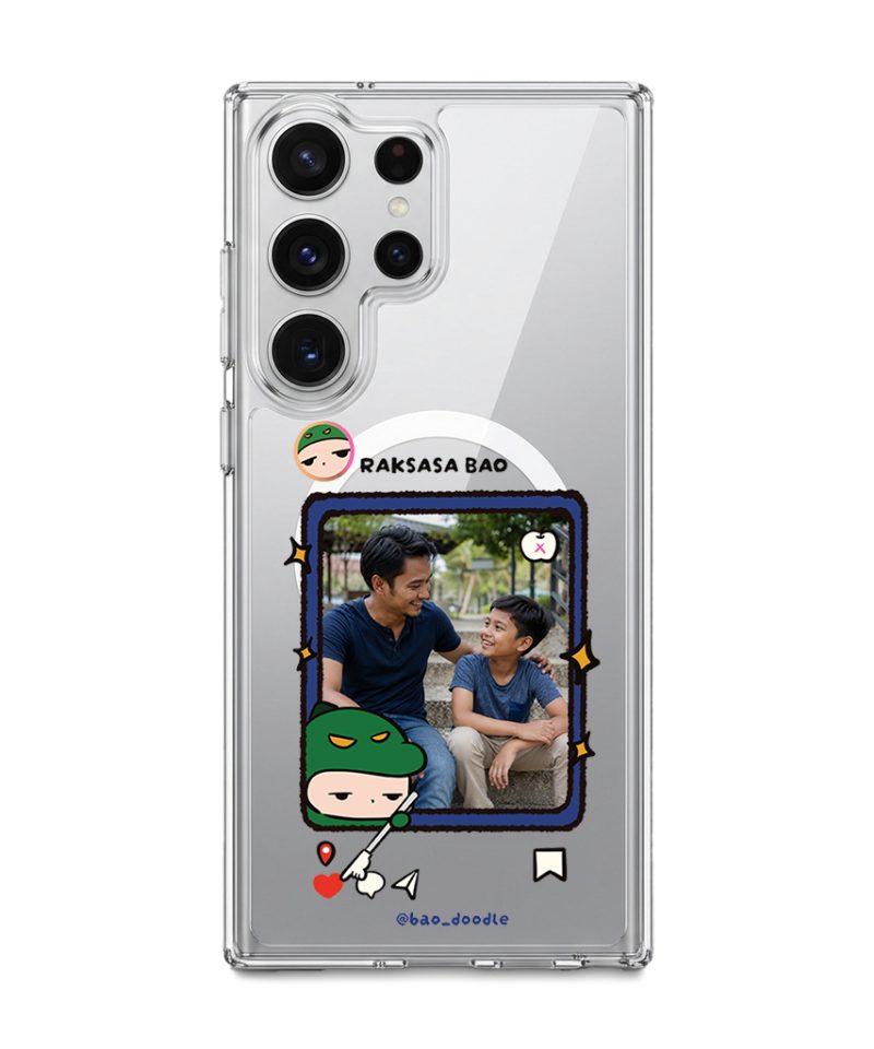 Bao Doodle Social Media Frame phone case (view 9)