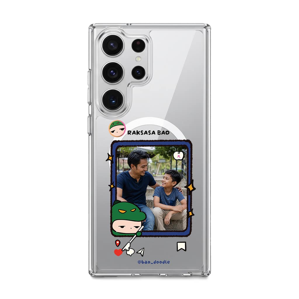 Bao Doodle Social Media Frame phone case (view 9)