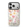 Sunlit Blooms clear phone case on iPhone 17 Pro