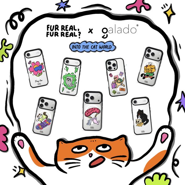 Fur Real, Fur Real? x GALADO phone case collection