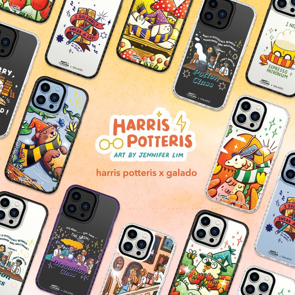 Harris Potteris x GALADO phone case collection
