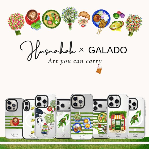 Husna.Hak x GALADO phone case collection