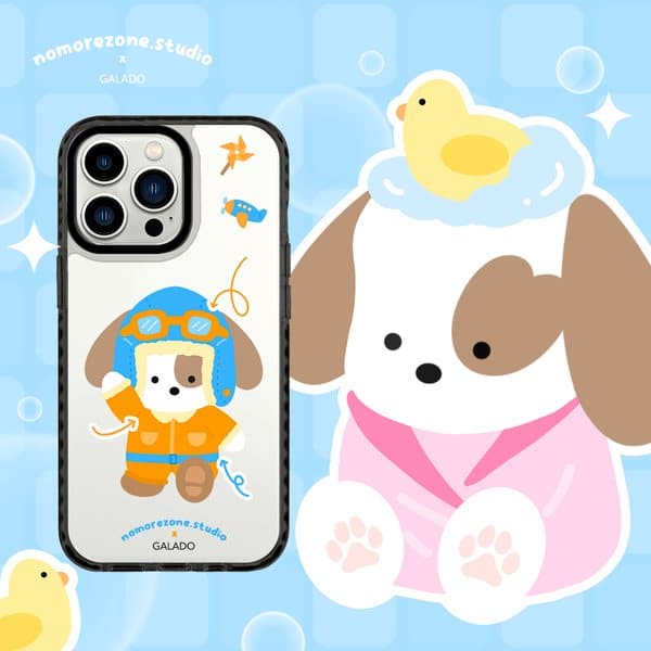 nomorezone.studio x GALADO phone case collection