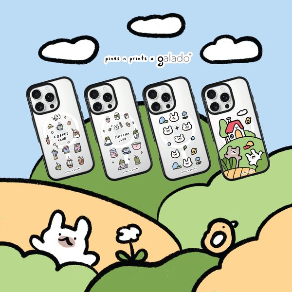 Pines n Prints x GALADO phone case collection