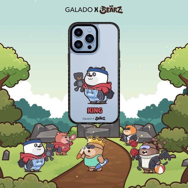 WeBearz x GALADO phone case collection