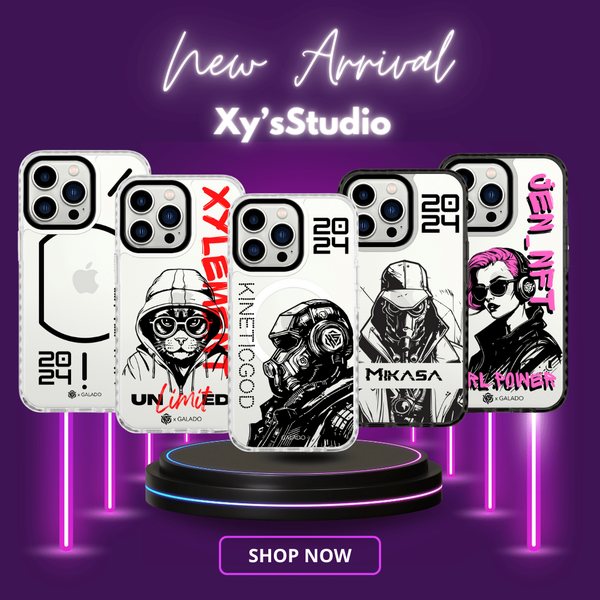 Xy's Studio x GALADO phone case collection