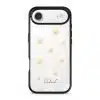 Daisy Daydream phone case, white daisies on a clear case with a personalised script name