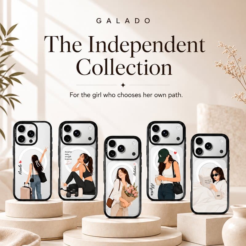 The Independent Collection phone case collection by GALADO