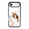 Sun-Kissed Weekend phone case, an illustrated woman in a white dress and sun hat