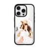 Sun-Kissed Weekend phone case, an illustrated woman in a white dress and sun hat