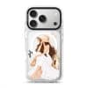 Sun-Kissed Weekend phone case, an illustrated woman in a white dress and sun hat