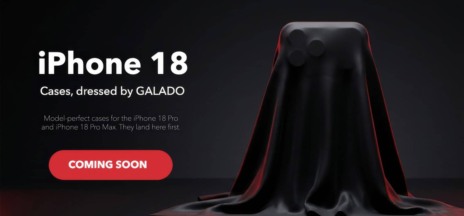 iPhone 18 Pro and Pro Max cases coming soon, GALADO
