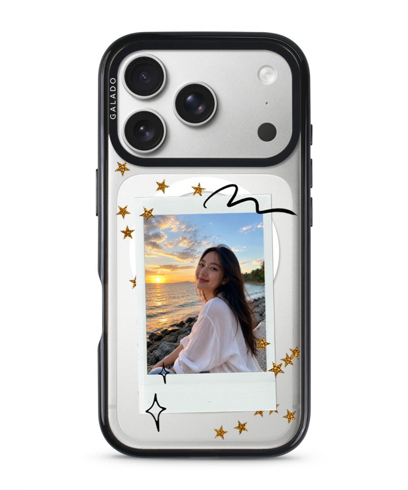Pic Me - Custom Picture phone case in black on iPhone 17 Pro