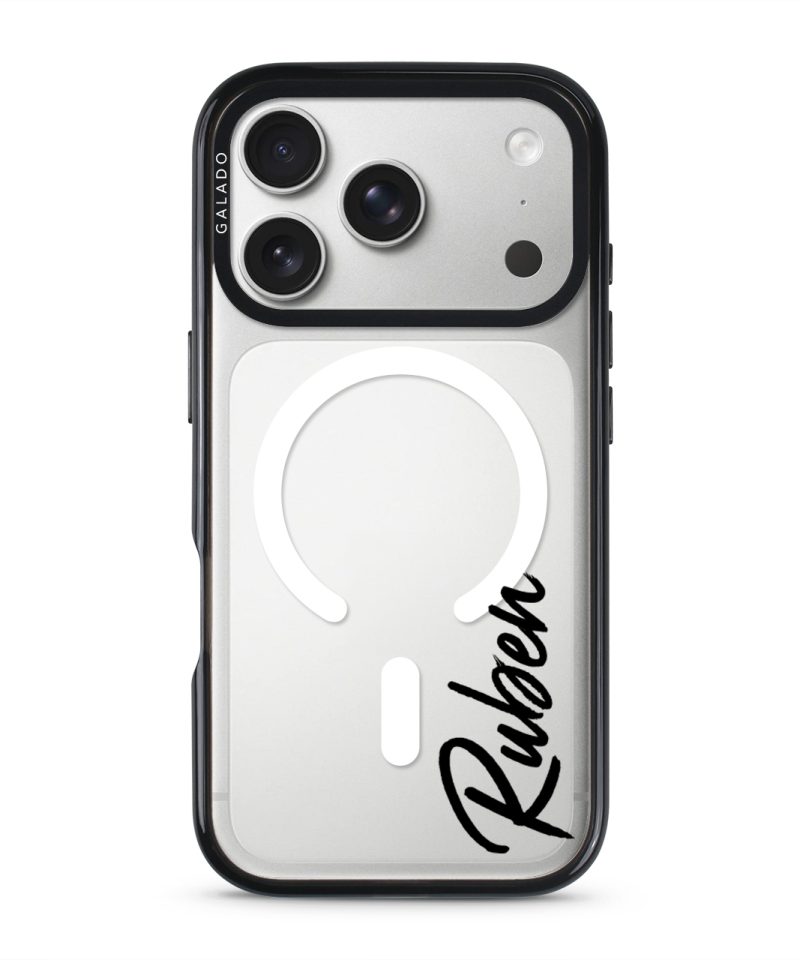 ProGuard Signature phone case in black on iPhone 17 Pro