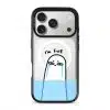 I'm Fine phone case in black on iPhone 17 Pro