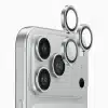 G-Armor Lens Protector for iPhone 18 Pro in Silver, sapphire glass camera lens rings by GALADO