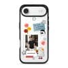 Favourite Moment custom photo phone case by Mewmovement, a photo in a scrapbook frame with flowers and stars