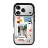 Favourite Moment custom photo phone case by Mewmovement, a photo in a scrapbook frame with flowers and stars