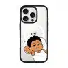 Apa Lagi Lah phone case, Uncle Boi lying in bed with his arm behind his head saying Yes?