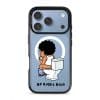 BRB Tandas Calling phone case, Uncle Boi on the toilet scrolling his phone above the words Be Right Back