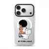 BRB Tandas Calling phone case, Uncle Boi on the toilet scrolling his phone above the words Be Right Back