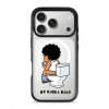 BRB Tandas Calling phone case, Uncle Boi on the toilet scrolling his phone above the words Be Right Back