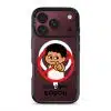 Dilarang Buat Bodoh phone case, Uncle Boi pointing out of a red prohibition sign above the words Dilarang Bodoh