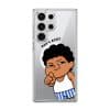 Jangan KCKC phone case, Uncle Boi smirking and pointing under the words Don't KCKC