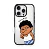 Jangan KCKC phone case, Uncle Boi smirking and pointing under the words Don't KCKC